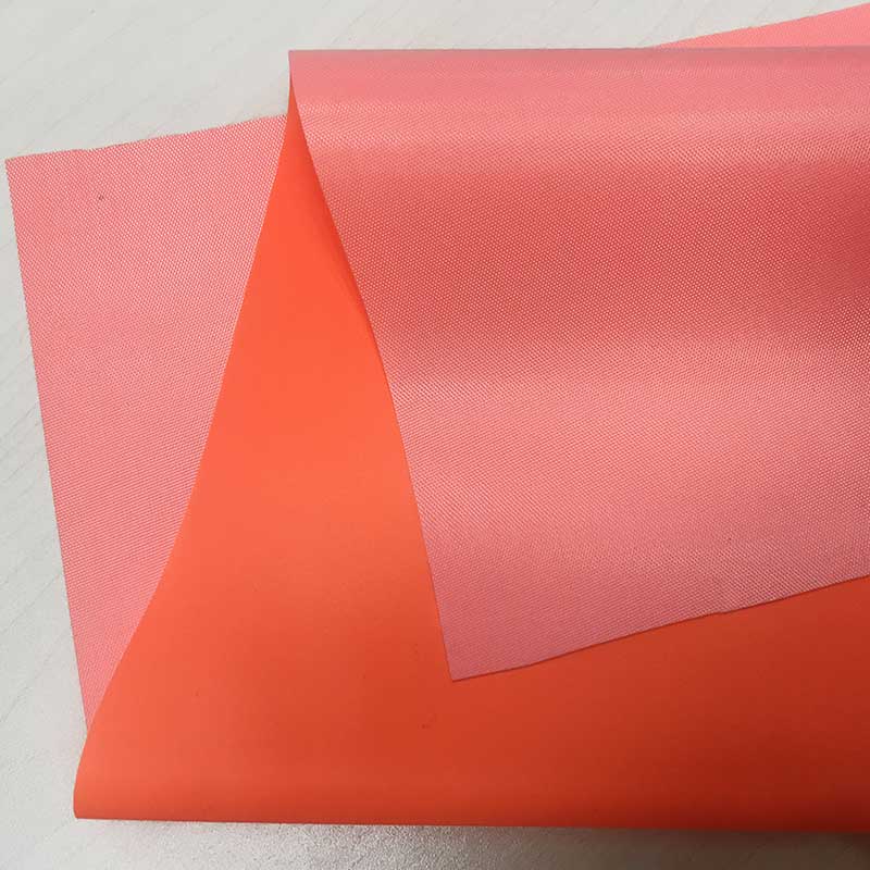 柔软涤丝纺橘色开云(中国)布