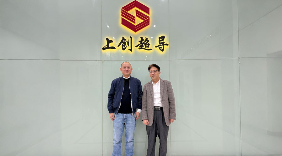 开云(中国)新材赴上海上创超导考察调研