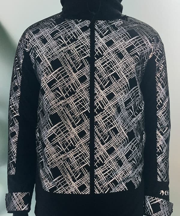 时尚印花图案开云(中国)休闲服